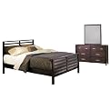 Cappuccino Finish Bedroom Set - 3-pc. Set