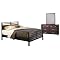 Cappuccino Finish Bedroom Set - 3-pc. Set