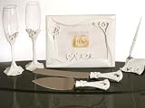 Love Set. Love design wedding accessories set (Set of 48) - Baby Shower Gifts & Wedding Favors