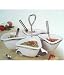 Kitchen & Housewares : Trudeau Condiment 9 Piece Set