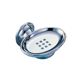 Delta 78057 Graves Soap Dish with Tray, Chrome by Delta Faucet