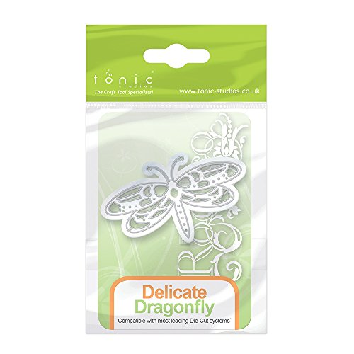 Tonic Studios 180E Delicate Dragonfly Rococo Petite Die, Grey