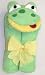 Animal Hooded Tubby Towel - frog