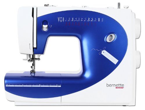 Bernina Bernette 56 easy start - Macchina da cucire, con spoletta in metallo e infila aghi