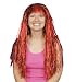 Metallic Long Wig (Red)