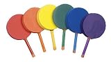 Champion Sports 7-inch Foam Colored Paddle Set