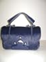 Fendi Handbags Secrete Code Dark Blue CALF HAIR Leather 8BN199 BELOW INVOICE