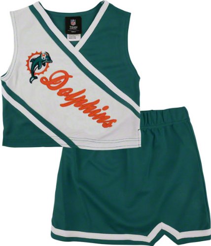 Miami Dolphins Toddler 2-Piece Cheerleader Set