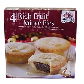 Hoppers Rich Fruit Mince Pies (4 Pack)