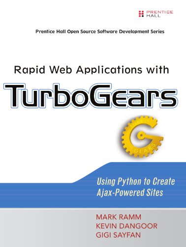 rapid web applications with turbogears using python to create ajax powered sites