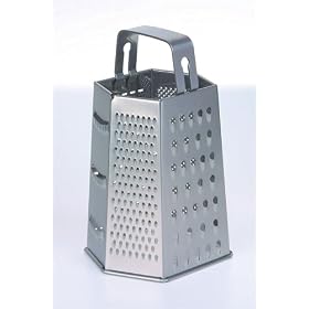 Faringdon 21.5cm Stainless Steel Hexagonal Grater