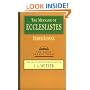 Message of Ecclesiastes (Bible Speaks Today)