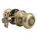 Kwikset 97402-543 Signatures Juno SmartKey Entry Knob, Antique Brass