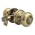 Kwikset 97402-543 Signatures Juno SmartKey Entry Knob, Antique Brass