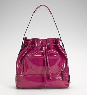 Perfect Portfolio Drawstring Patent Bag