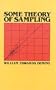Some Theory of Sampling (Dover Books on Mathematics)