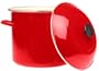 Le Creuset Enamel-on-Steel 12-Quart Covered Stockpot, Red