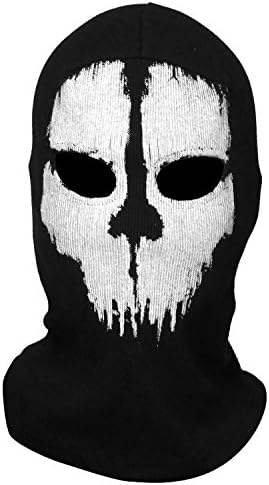 Ghosts Balaclava Bike Skateboard Cosply Costume Skull Mask-001
