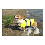 Paws Aboard S Yellow Dog Life Jackets 15-20 LB