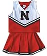 Nebraska Cornhuskers Child Cheerdreamer Cheerleader Outfit/Uniform - NCAA College