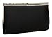 La Regale Satin Clutch Rhinestone Trim