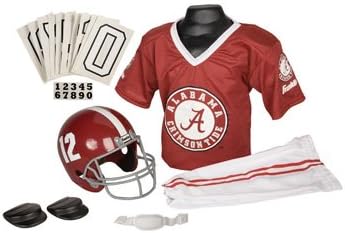 Alabama Crimson Tide Football Deluxe Uniform Set - Size Medium