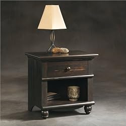 Sauder Harbor View Night Stand in Antiqued Paint