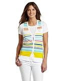 Puma Women's Golf Striped Sweater Vest