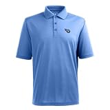 NFL Men's Tennessee Titans Pique Xtra Lite Desert Dry Polo Shirt (Columbiablue, XX-Large) at Amazon.com