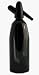 Mosa Black Aluminum 1 Quart Soda Siphon with 10 pack of CO2