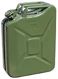 Search : Nato Jerry Gas Can 20L/5.28G Military Spec. Gasoline Jeep Hummer (GREEN W/ Spout & Spare Gasket