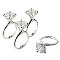 Diamond Ring Napkin Rings Set of 4