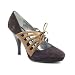 CALVIN KLEIN CK Jive Brown Heels Shoes Womens SZ 5.5