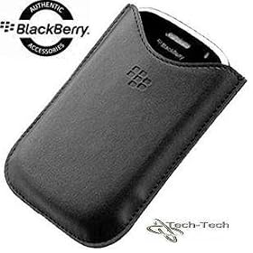 Blackberry 8800 Leather Pocket Pouch Case Black UK