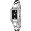 Invicta Women's 0015 Wildflower Collection Black Dial Stainless Steel Watch