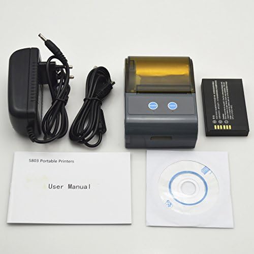 New Portable Bluetooth Wireless Android /Pc Mobile Mini Thermal Printer 58mm