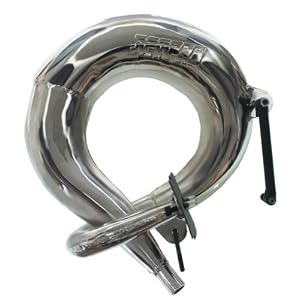 GO-PED EXHAUST CHROME - BARN W/C -
