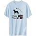 T-Shirt Mens Light Blue  MY Belgian Malinois DOES TRICKS !  Dogs