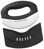 KitchenAid Cooks Series Mezzaluna and Sheath, Black