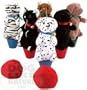 Schylling Classic Games Cat & Dog Bowling Pets