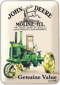 John Deere Tractor Light Switch Cover Plate