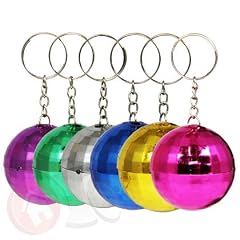 12 x Schl�sselanh�nger Discokugel 4cm Disco Kugel Auto