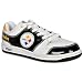 Reebok Men's NFL Steelers Field Pass Helmet Sneaker,White/Black/Gold,8.5 M US