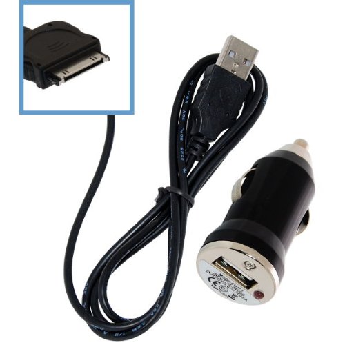 Car USB Adapter+Cable for Apple iPhone 3G, iPhone 3GS, iPhone 4G
