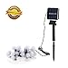 GRDE® Waterproof Decoration Lights , Solar Powered 30 LED Garden Patio Lawn Porch Party Christmas Decorative String Light, Multicolor