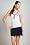 Sleeveless Racerback Stretch Pique Tennis Dress