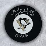 MAXIME TALBOT Pittsburgh Penguins SIGNED Puck w/ GWG