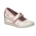 Girls' Camp Rock Wedge - White