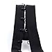 Hook & Eye Trim Tape Fastening Non Rust Quality Trimming Corsets Basques Costume. Rust Free Coated, Strong Stitched Attachment,Black,2 Meters