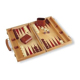 Backgammon Executive Style Wooden 15"